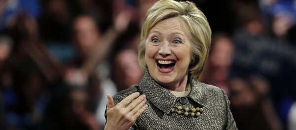 A presidenciável do Partido Democrata na corrida eleitoral dos EUA, Hillary Clinton - Sputnik Brasil