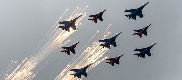 O ensaio da Parada da Vitória nos arredores de Moscou - Sputnik Brasil