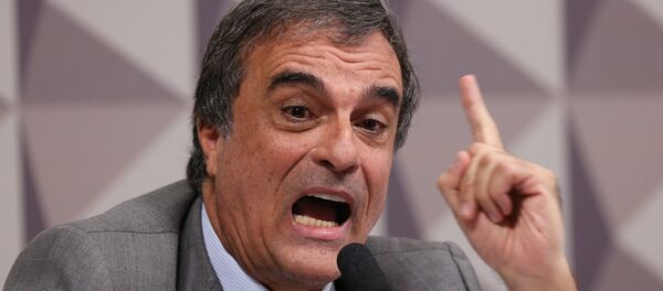 José Eduardo Cardozo na Comissão de Impeachment para debater o relatório apresentado pelo Senador Antonio Anastasia - Sputnik Brasil