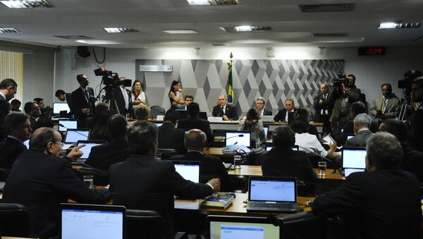 Comissão do impeachment no Senado - Sputnik Brasil