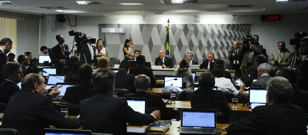 Comissão do impeachment no Senado - Sputnik Brasil