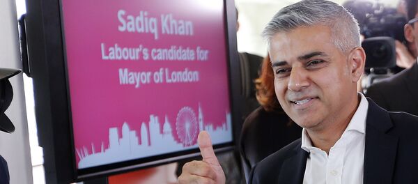 Novo prefeito de Londre, Sadiq Khan - Sputnik Brasil