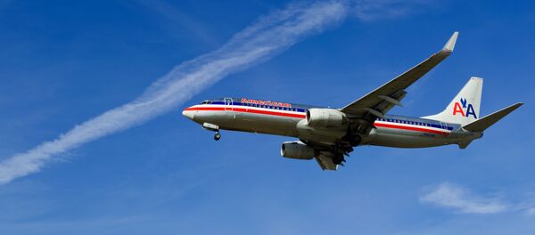 A aeronave da empresa American Airlines - Sputnik Brasil