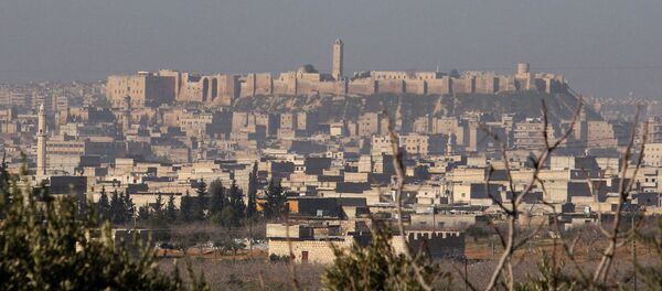 Aleppo, na Síria - Sputnik Brasil