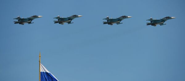 Caças russos Su-34 - Sputnik Brasil