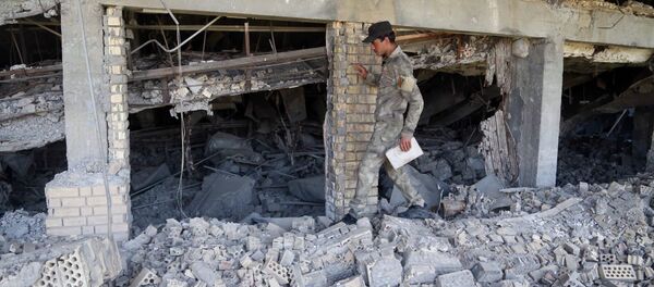 Tumba demolida de Saddam Hussein - Sputnik Brasil