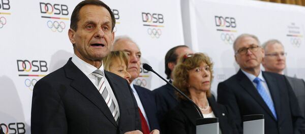 Alfons Hoermann, presidente do comitê olímpico alemão - Sputnik Brasil