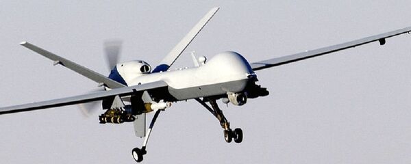 Drone americano MQ-9 Reaper em ação - Sputnik Brasil