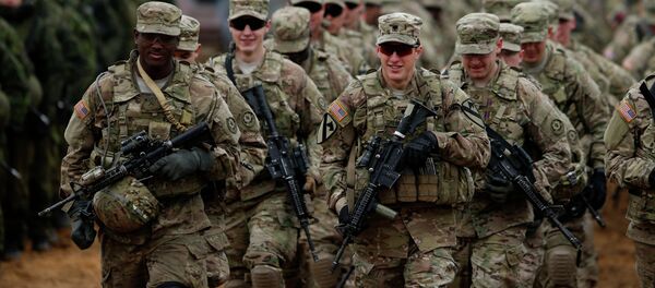 Militares das Forças Armadas dos EUA - Sputnik Brasil