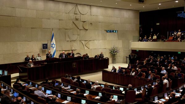 Sessão no Knesset, Jerusalém - Sputnik Brasil