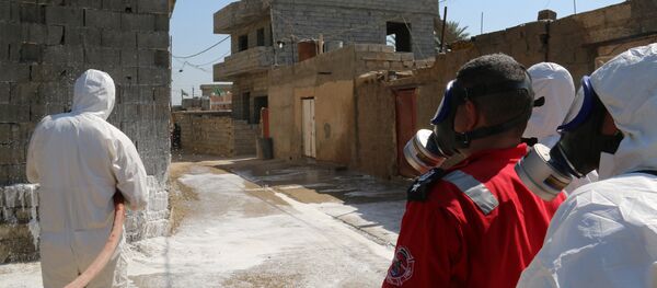 Ataque com amas químicas - Sputnik Brasil