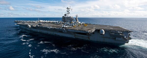 USS John C. Stennis (CVN-74), um super-porta-aviões de propulsão nuclear norte-americano da classe Nimitz - Sputnik Brasil
