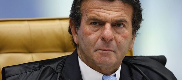 Ministro do Supremo Tribunal Federal (STF), Luiz Fux - Sputnik Brasil