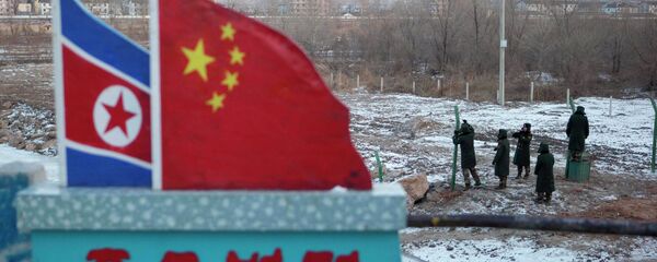 Fronteira da China com a Coreia do Norte - Sputnik Brasil