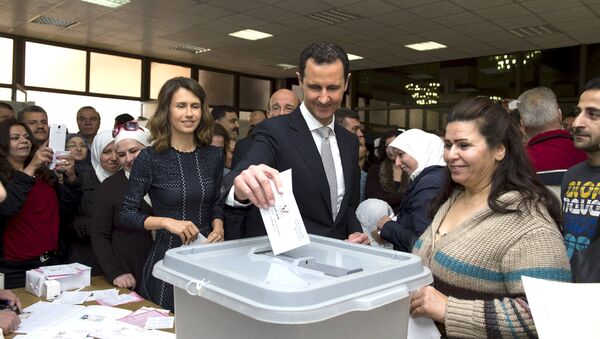 O presidente sírio Bashar al-Assad - Sputnik Brasil