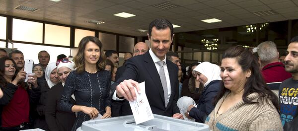O presidente sírio Bashar al-Assad - Sputnik Brasil