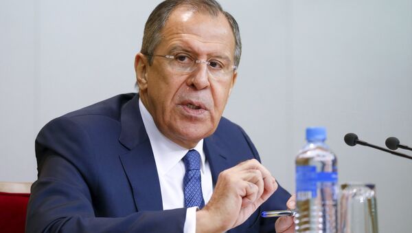Russian Foreign Minister Sergei Lavrov speaks during a news conference in Moscow, Russia, January 26, 2016 - Sputnik Brasil