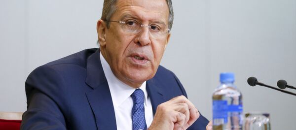 Russian Foreign Minister Sergei Lavrov speaks during a news conference in Moscow, Russia, January 26, 2016 - Sputnik Brasil