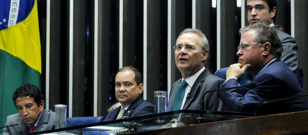 Senado Federal decide sobre afastamento de Dilma Rousseff - Sputnik Brasil