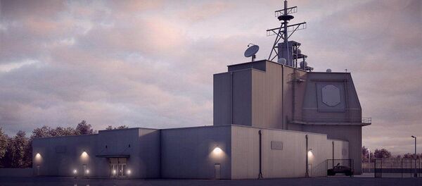 O sistema de defesa antimíssil Aegis Ashore na Roménia - Sputnik Brasil