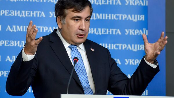 Mikheil Saakashvili. Atual governador da região de Odessa, ex-presidente da Geórgia. - Sputnik Brasil
