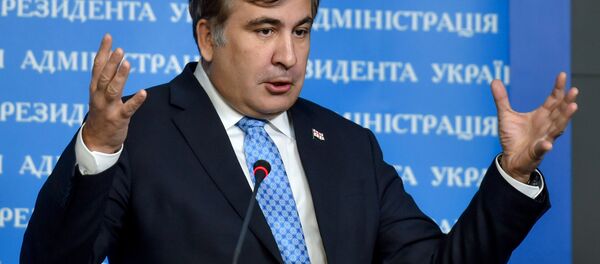 Mikheil Saakashvili. Atual governador da região de Odessa, ex-presidente da Geórgia. - Sputnik Brasil