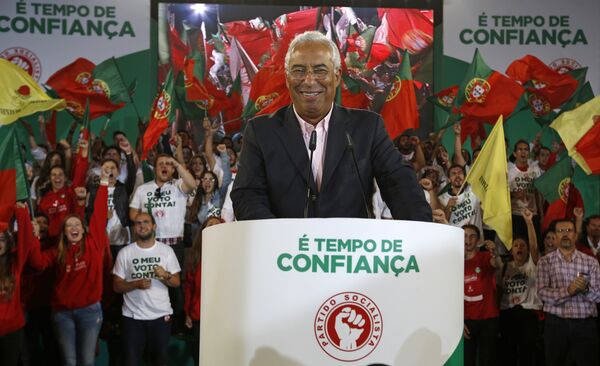 António Costa, o atual secretário-geral do Partido Socialista - Sputnik Brasil