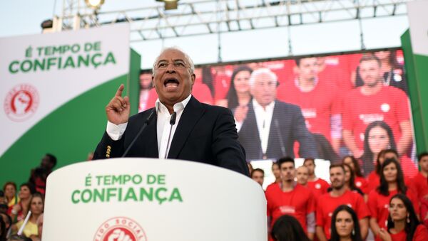 António Costa, o atual secretário-geral do Partido Socialista - Sputnik Brasil