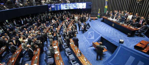 Afastamento de Dilma Rousseff é aprovado no Senado - Sputnik Brasil