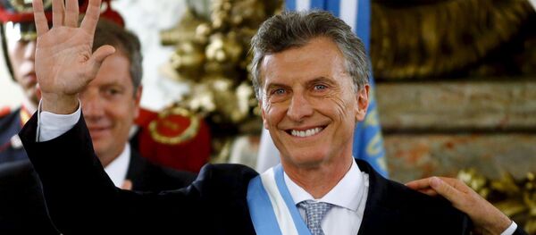 Mauricio Macri, presidente de Argentina Mauricio Macri, presidente de Argentina - Sputnik Brasil