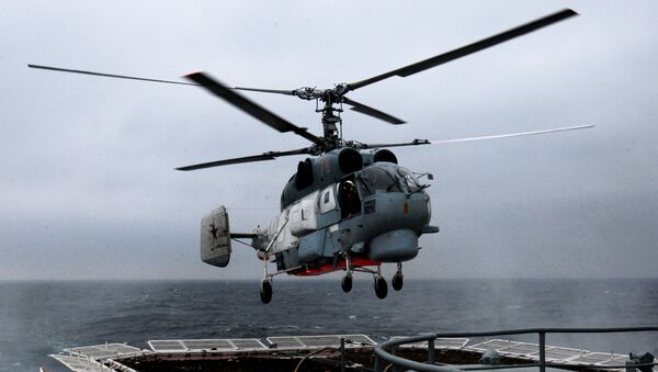 O helicóptero antisubmarino Ka-27 Helix - Sputnik Brasil