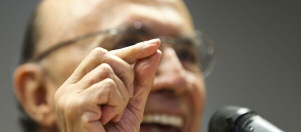 Henrique Meirelles concede primeira entrevista coletiva como ministro da Fazenda - Sputnik Brasil