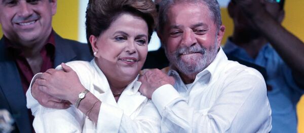 Dilma Rousseff e Lula. Dilma Rousseff e Lula. - Sputnik Brasil
