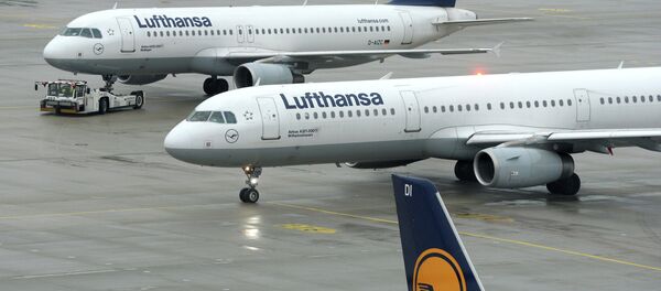 Aviões da companhia alemã Lufthansa Aviões da companhia alemã Lufthansa - Sputnik Brasil