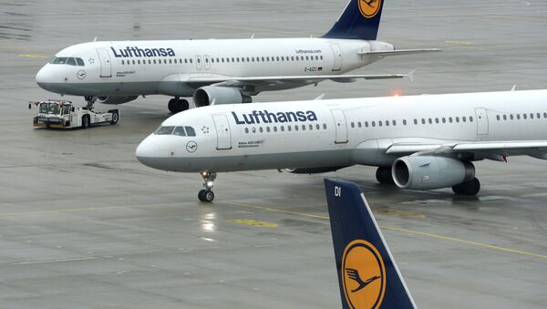Aviões da companhia alemã Lufthansa - Sputnik Brasil