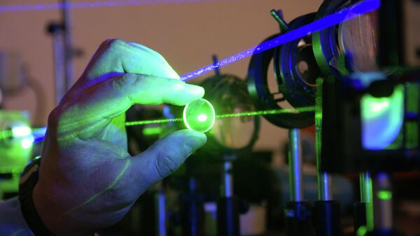 Um dispositivo laser - Sputnik Brasil