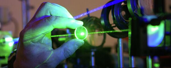 Um dispositivo laser - Sputnik Brasil