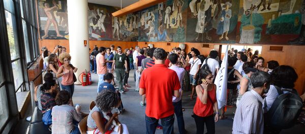 Ocupação do Edifício Gustavo Capanema, no Rio de Janeiro - Sputnik Brasil