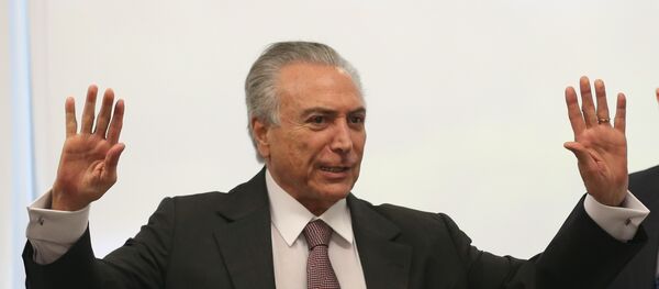Michel Temer - Sputnik Brasil