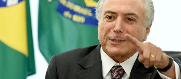 Michel Temer, presidente interino do Brasil - Sputnik Brasil