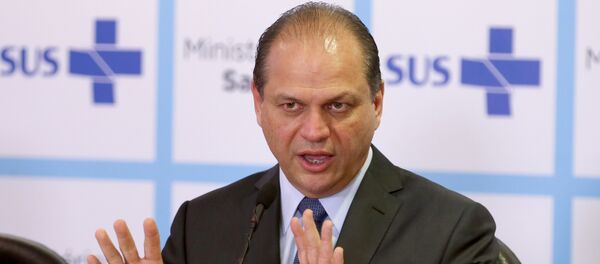 Ricardo Barros, ministro interino da Saúde - Sputnik Brasil