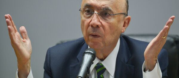Ministro da Fazenda Henrique Meirelles apresenta nova Equipe Econômica - Sputnik Brasil