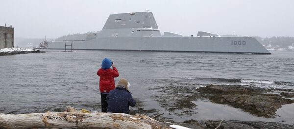 Destróier USS Zumwalt - Sputnik Brasil