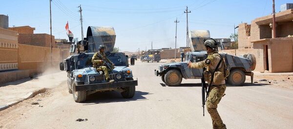 As forças governamentais no Iraque monitoram as ruas - Sputnik Brasil