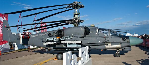 Helicóptero Ka-52K - Sputnik Brasil
