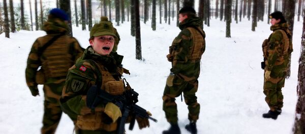Soldados da Noruega - Sputnik Brasil