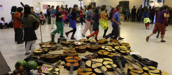 Sede da Funarte em SP está ocupada por movimentos que protestam a extinção do Ministério da Cultura - Sputnik Brasil