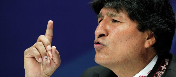 O presidente boliviano, Evo Morales - Sputnik Brasil