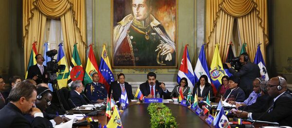 Reunião da Alba, em Caracas. - Sputnik Brasil