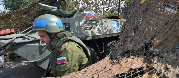 Contingente de paz russo na Transnístria - Sputnik Brasil